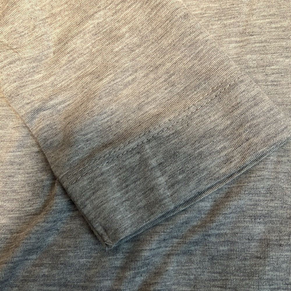 LOFT long sleeved tee, grey, size L NWT! - Picture 3 of 6
